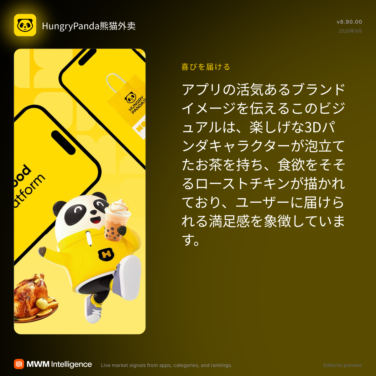 HungryPanda/熊猫外卖/フードデリバリー - フード／ドリンクアプリ | MWM