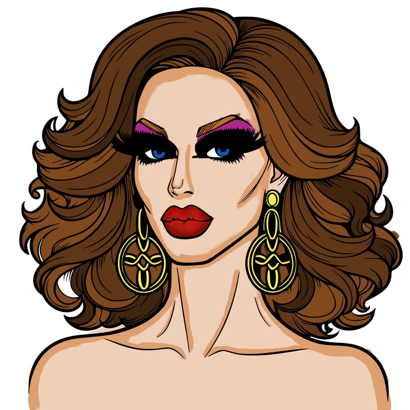 realistic drag queen