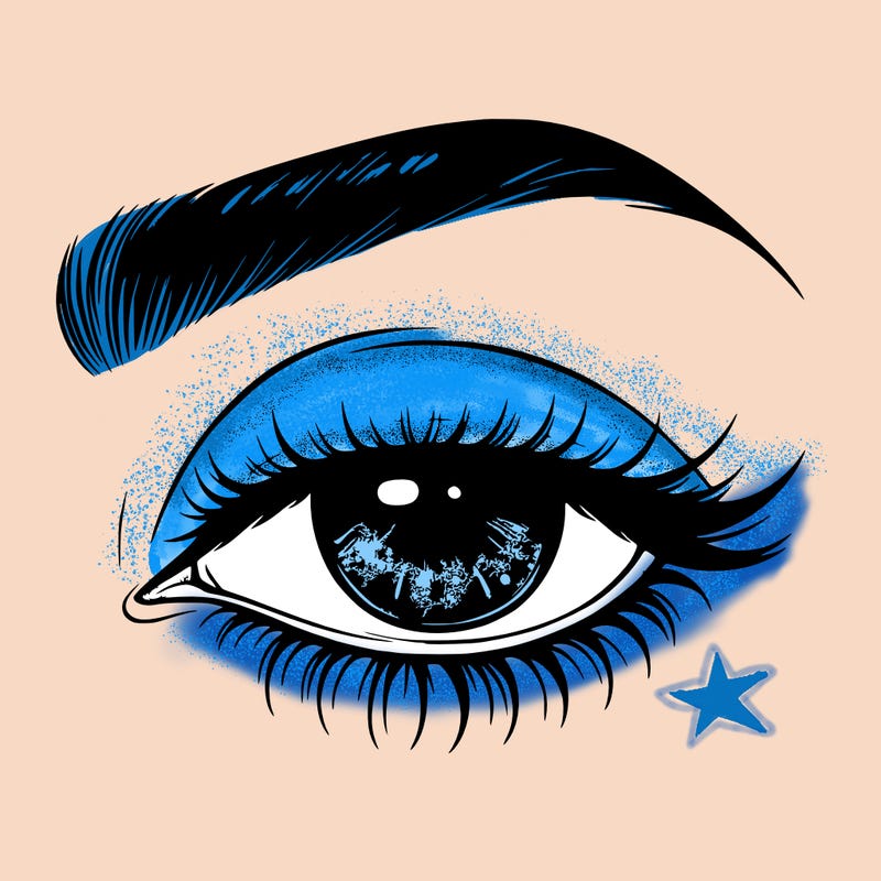 eye closed realistic