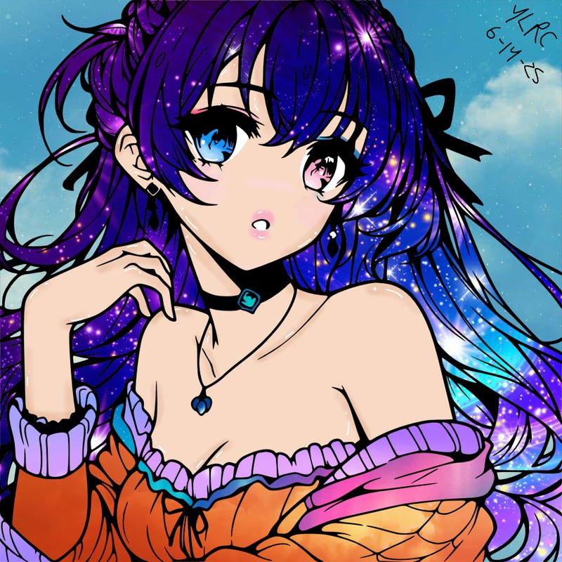 beautiful anime girl