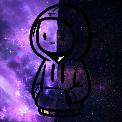 a person wearing a hoodie