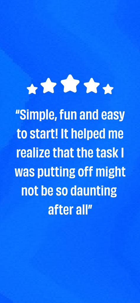 Numo: Cringe-Free ADHD App - A five star user testimonial for the Numo ADHD app describing it as simple and fun for managing tasks