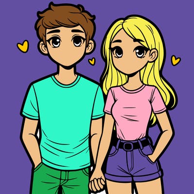 boyfriend and girlfriend