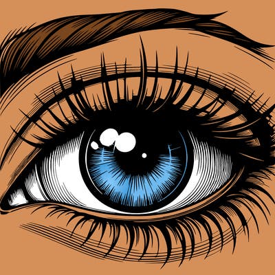 realistic eye