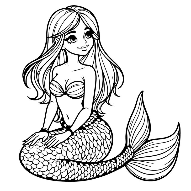 realistic mermaid