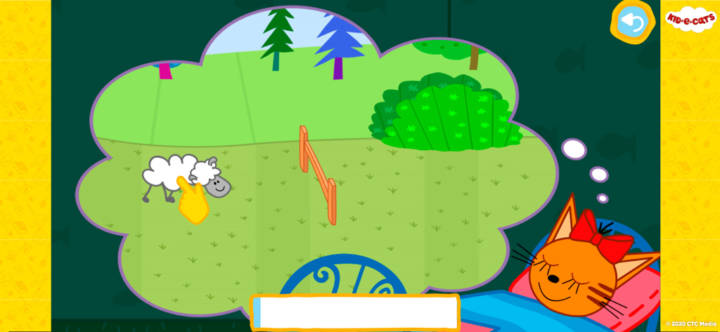 A day with Kid-E-Cats - Candy de Kid-E-Cats soñando y contando ovejas para dormir