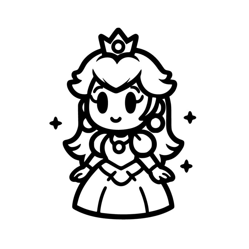 princess peach from mario