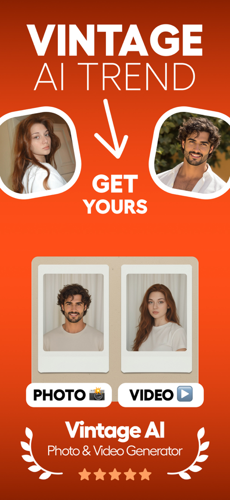 Vintage AI Photo Effect - Entertainment App | MWM