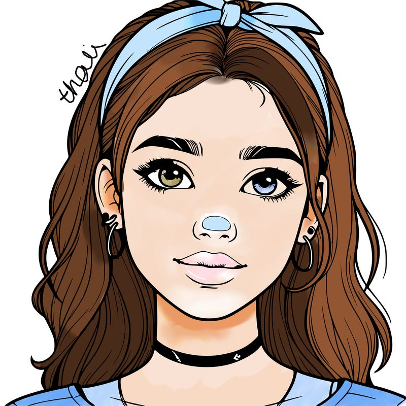 realistic teenage girl