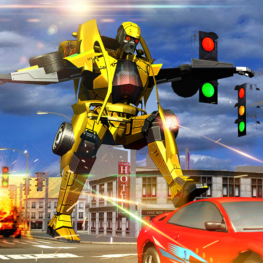 Robot Fighting in Open World - Games App | MWM
