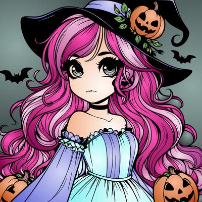 realistic girl halloween