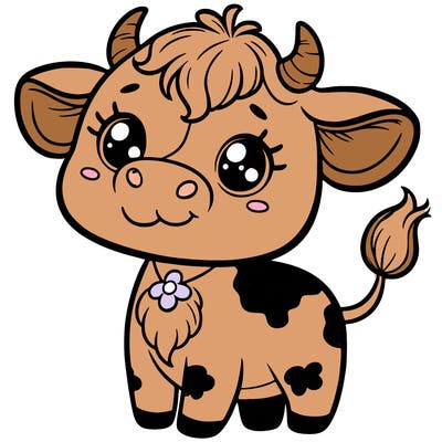 cute cow
