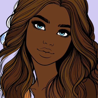 beautiful realistic girl