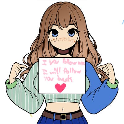 girl holding a blank sign in a long sleeve crop top