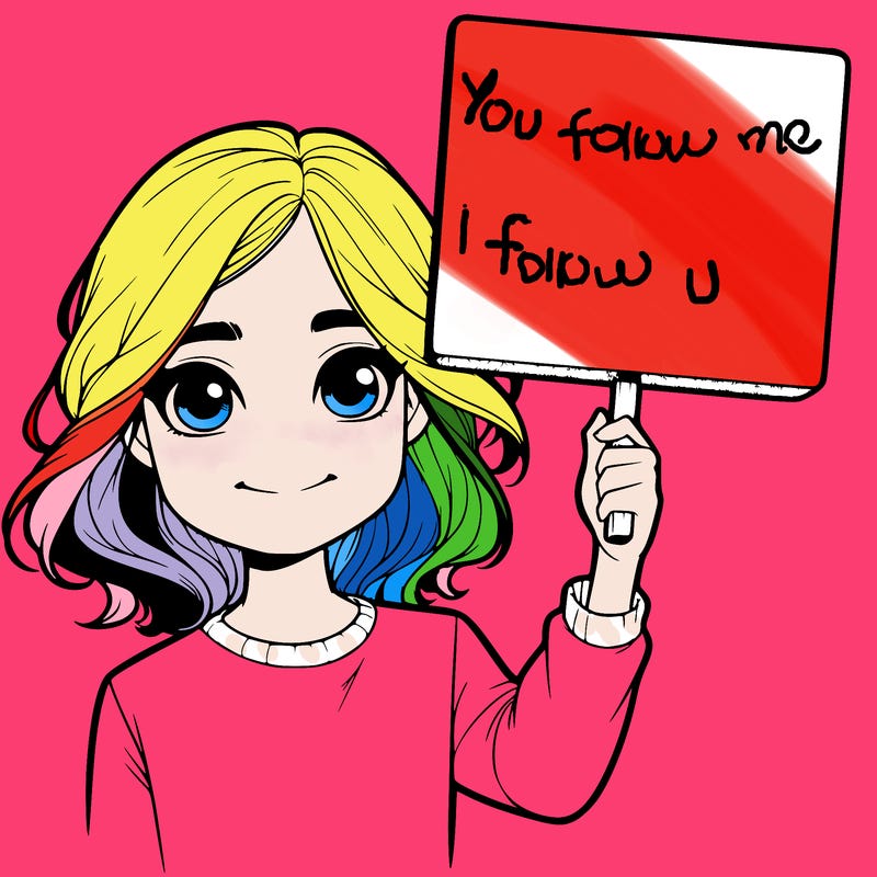 realistic girl holding up a sign