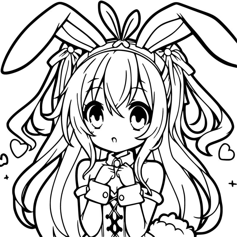 bunny anime girl