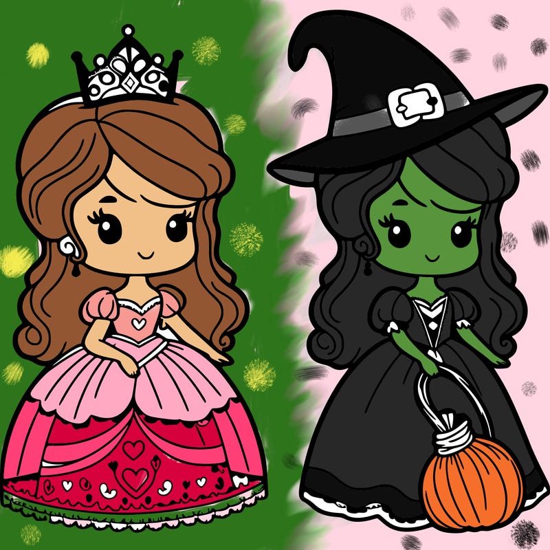 princess as a witch