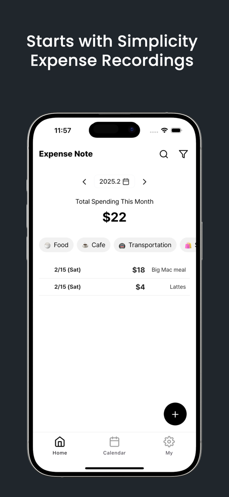 Expense Note - Monthly Tracker - Finance App | MWM