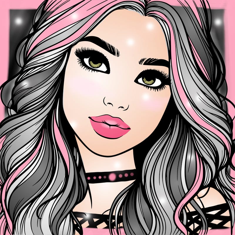 beautiful realistic girl