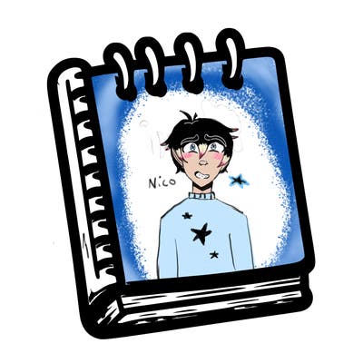 blank note book