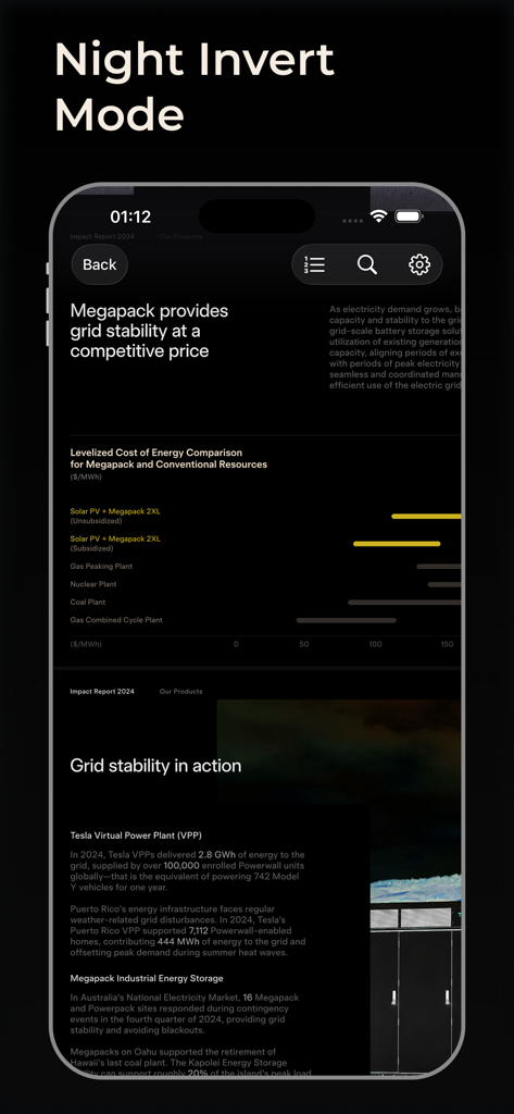 Dark PDF Reader - Night Mode - Productivity App | MWM