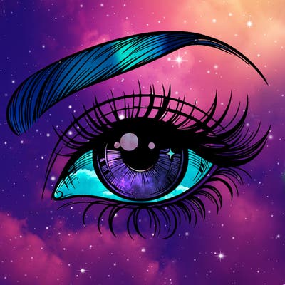 a beautiful eye