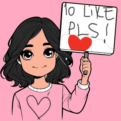 realistic girl holding up a sign