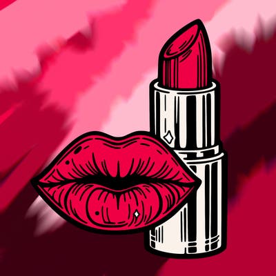 lips and lipstick