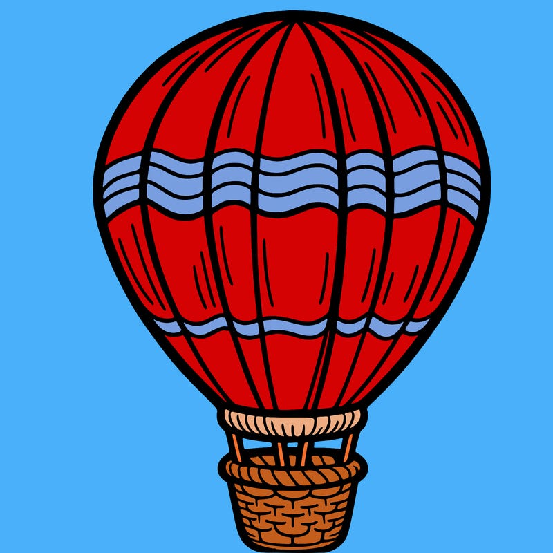hot air balloon