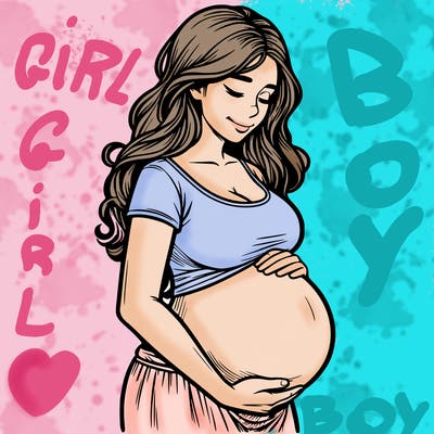 woman heavily pregnant realistic