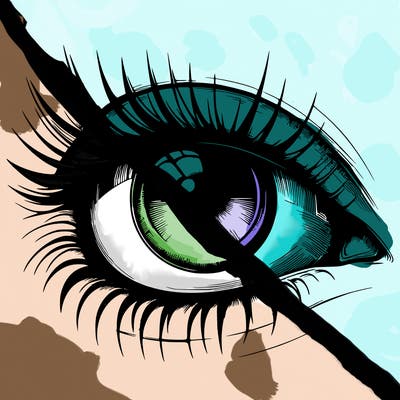realistic eye