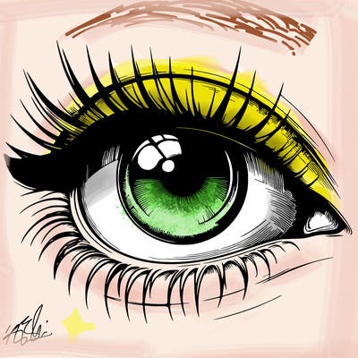 realistic eye