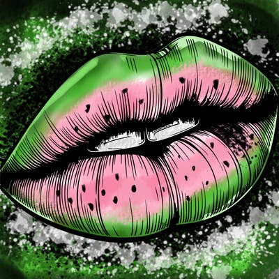 realistic lips