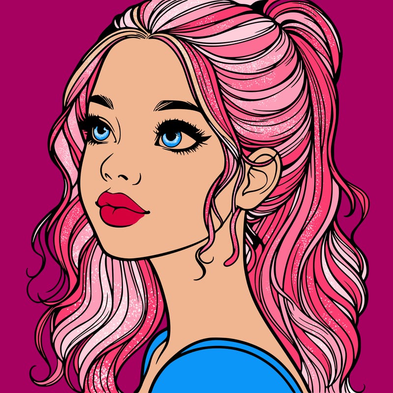 beautiful realistic girl