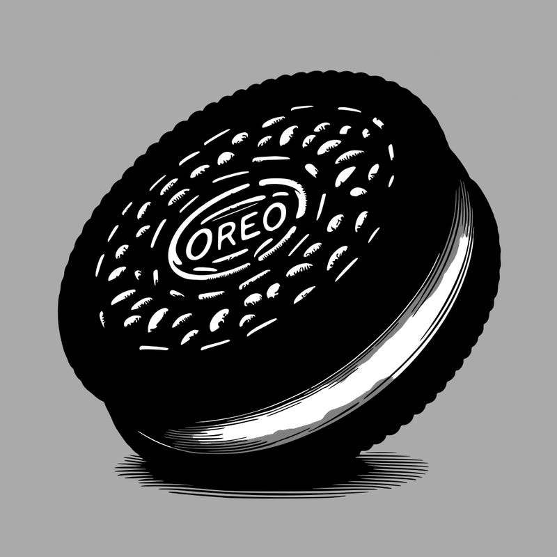 realistic oreo