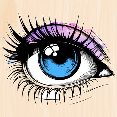 realistic eye