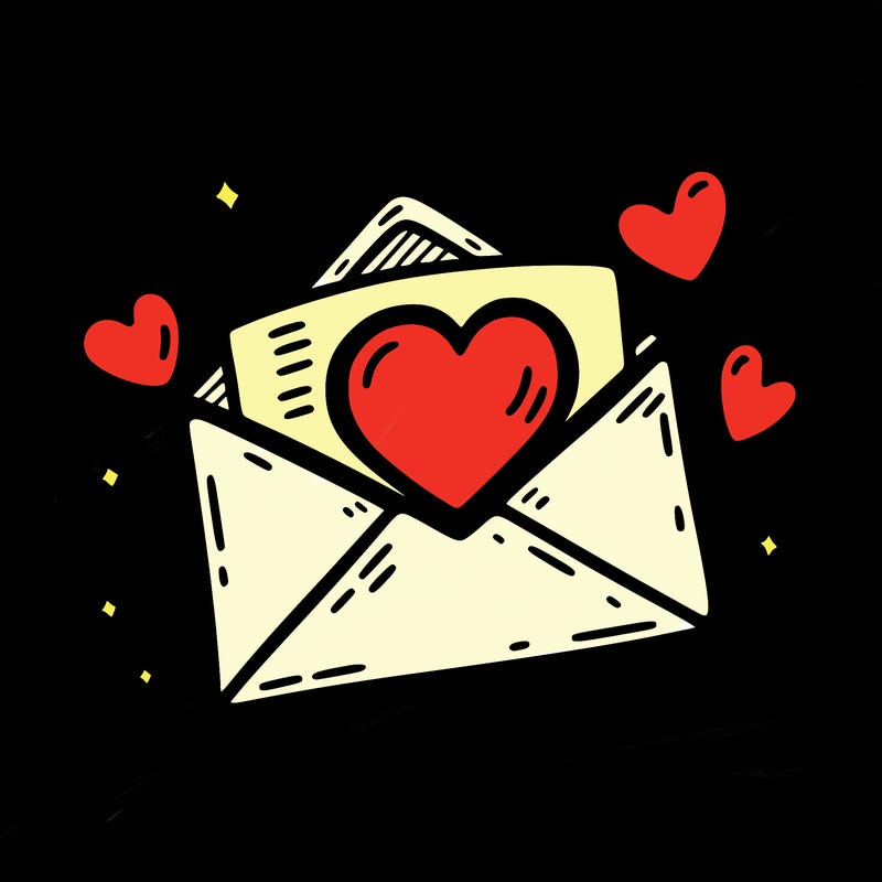 love letter envelope