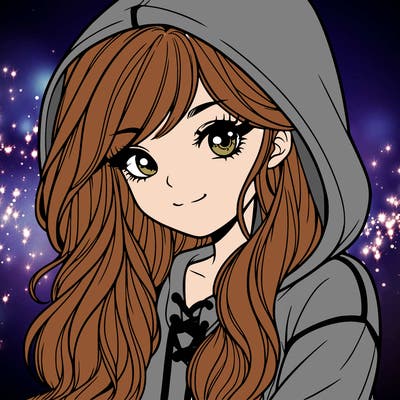 pretty girl wearing hoodie