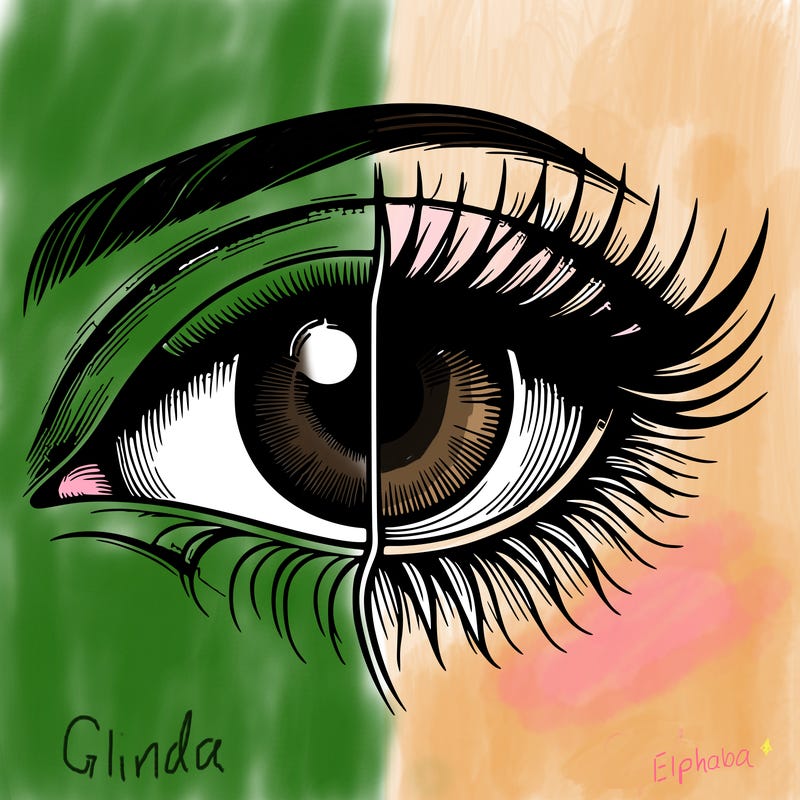 realistic eye split