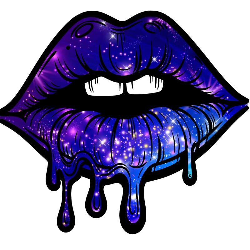 lips that look realistic and drip