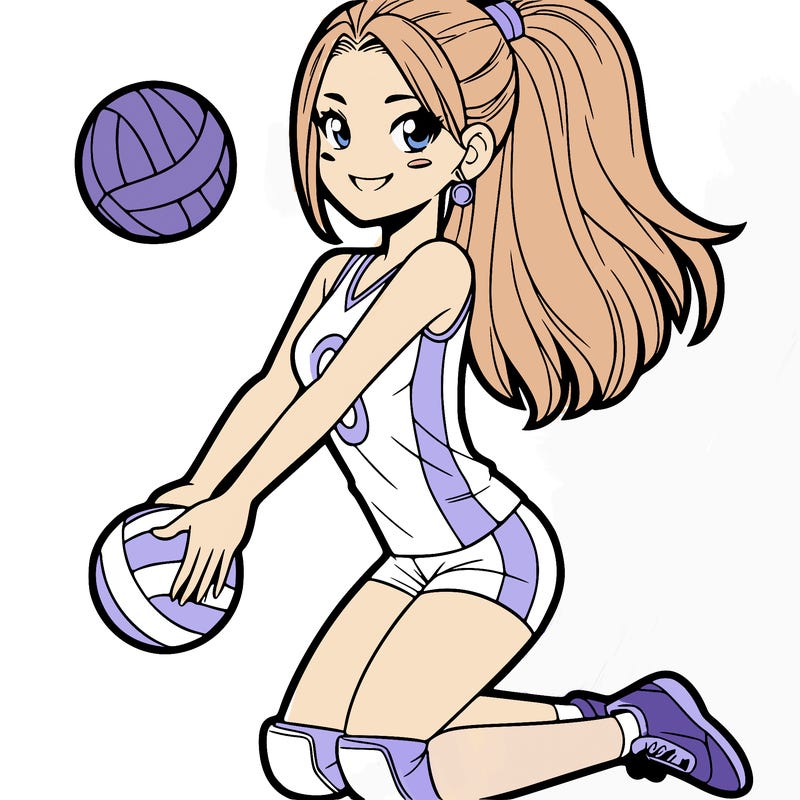 volleyball girl