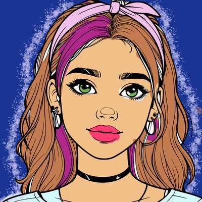 realistic teenage girl