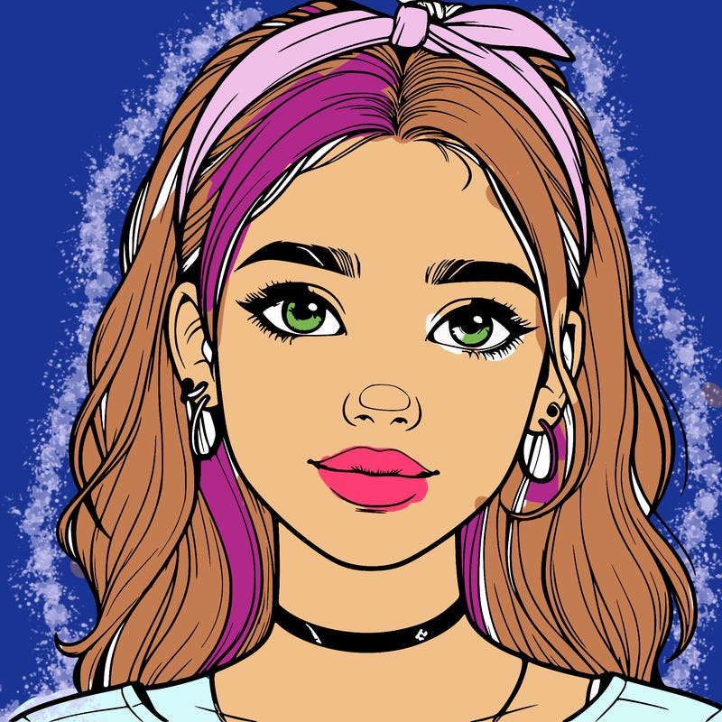 realistic teenage girl