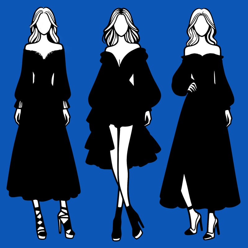 fashion models dresses