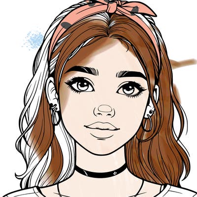 realistic teenage girl