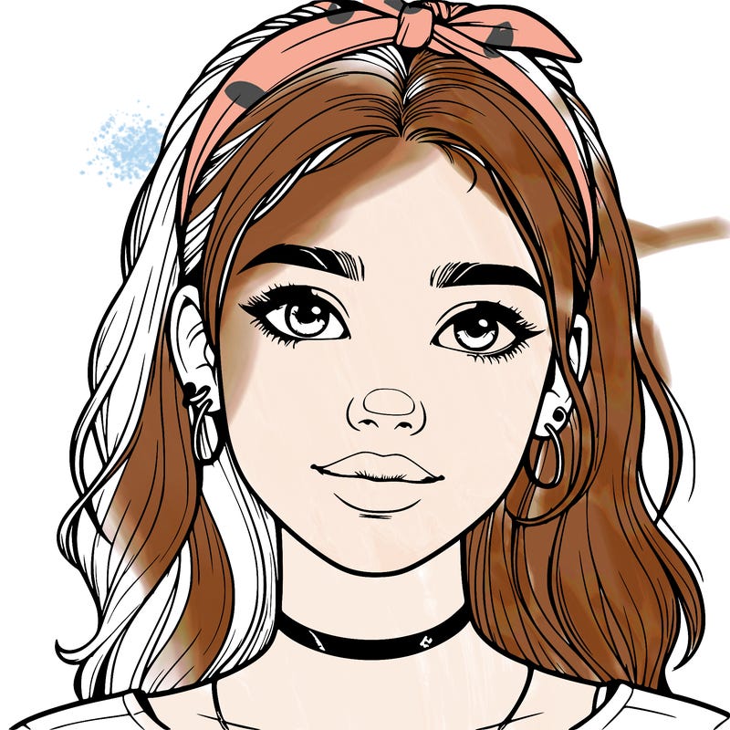 realistic teenage girl