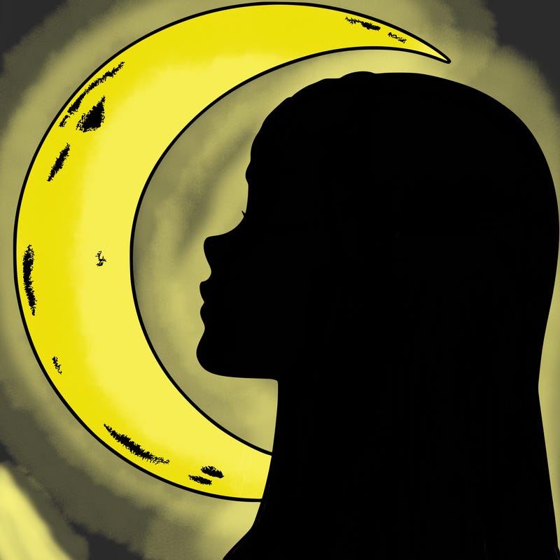 a realistic moon elf