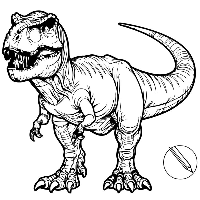 realistic t-rex