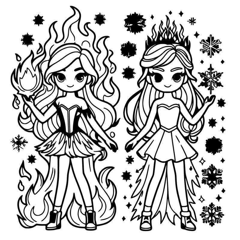 fire and ice girls