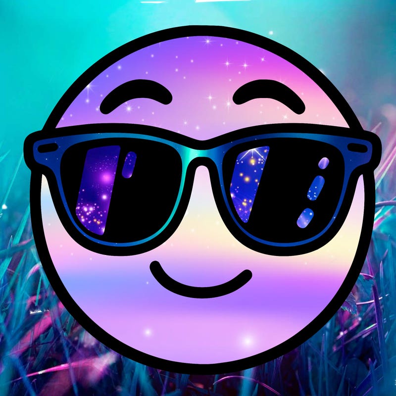 emoji with sunglasses